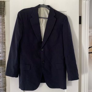 Men’s Bamford & Sons Sport Coat Sz 44 Navy Blazer Coat